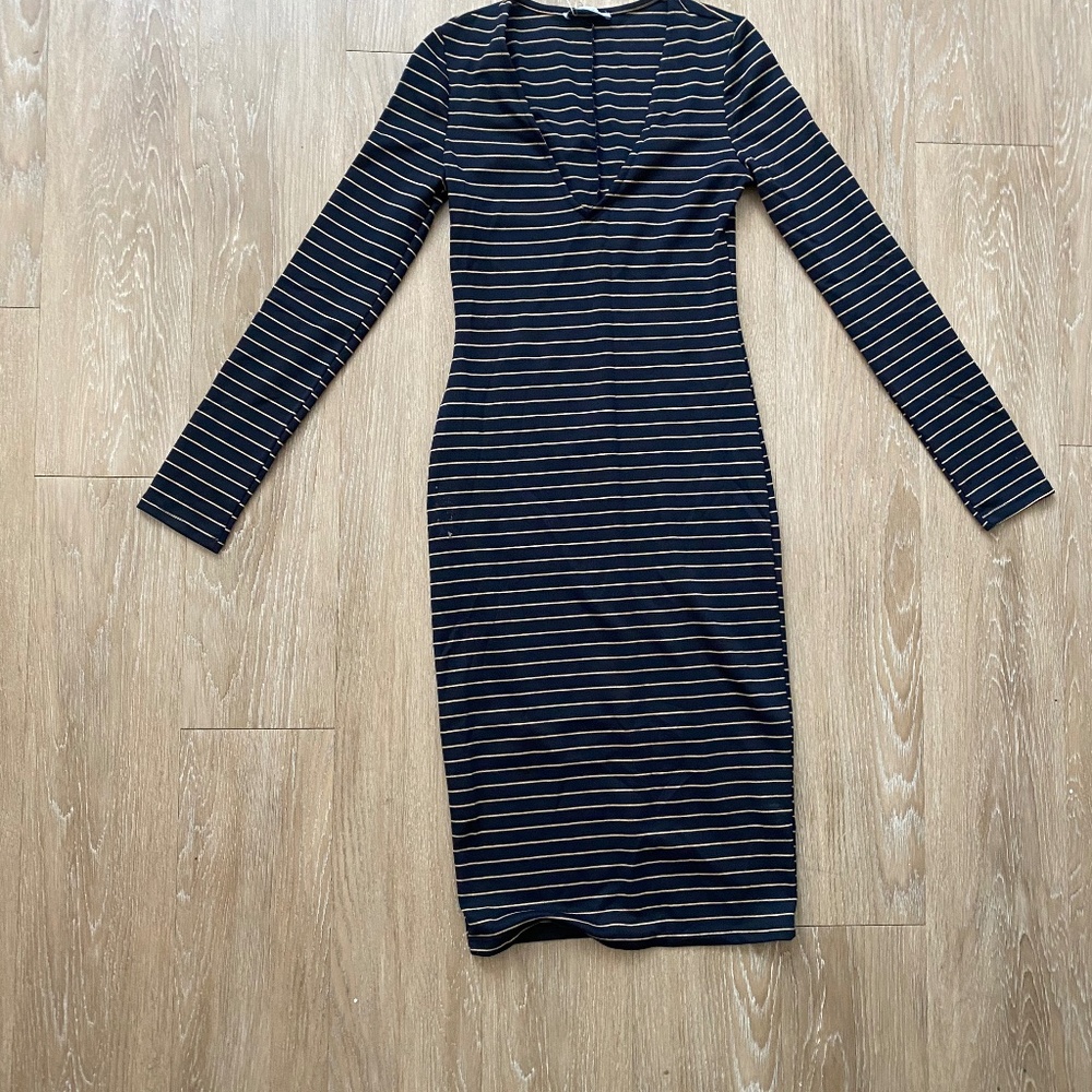 Midi Striped Dress